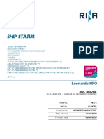 MSC BRIDGE-Class Status Report