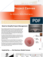 The Project Canvas: by Antonio Nieto-Rodriguez