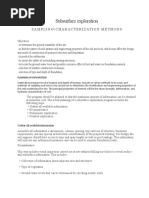 Subsurface Exploration: Sampling/Characterization Methods