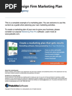 Graphic design firm marketing plan