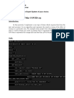 AI PR10 Analysis of The COVID-19