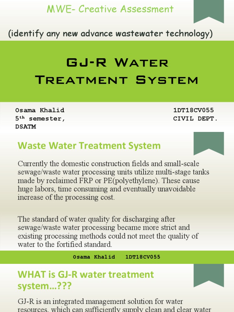Municipal Waste Water Treatment | PDF | Sewage Treatment | Wastewater