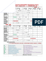 III Trimester Schedule