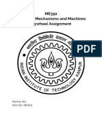 ME352 Flywheel Assignment