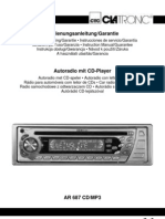 Clatronic AR 687 CD MP3 En-Hu