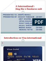 VISA International: Implementing The E-Business Suit