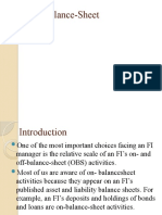 Off Balance Sheet