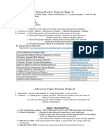 Formal Letter Format (Page 1) : 3.) Content: A.) First Paragraph (Self-Introduction and Purpose of Writing)