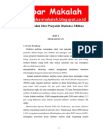 Makalah Diet Penyakit Diabetes Militus PDF