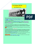 MATÉRIEL FERROVIAIRE: LES FOURGONS DEV66. Par Jérome de Géa.