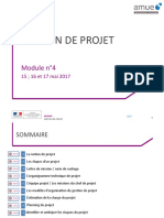 Support Gestion de Projet