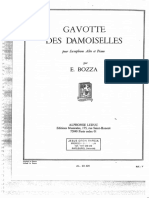 Gavotte Des Damoiselles - Eugène Bozza
