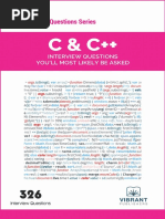 C & C++ Interview Questions You'll Most Likely Be Asked