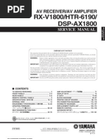 Download Yamaha-RXV1800 rec by Karl Fritz SN48691052 doc pdf