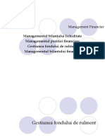 Curs - 3 - Managementul Bilantului Si A Pozitiei Financiare