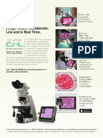 Image. Share. Collaborate. Live and in Real Time.: LED Microscope System