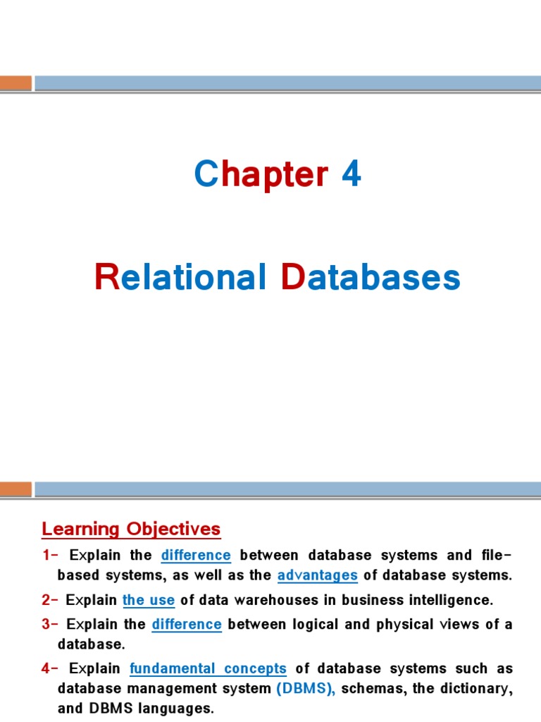 ACCOUNTING SYSTEM CHAPTER FOUR Final | PDF | Databases | Database Schema