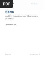 Nokia: MCBSC Operations and Maintenance (Gsm16)