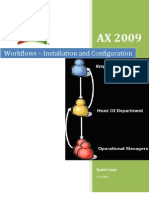 Workflows - Installation and Configuration 2009