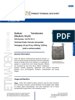 ETİBOR-48: Sodium Tetraborate Pentahydrate (Na B O .5H O)