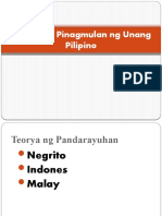 Aralin 2 AP 5 Teorya Na Pinagmulan NG Pilipino