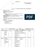 LESSON PLAN (Grade 3)