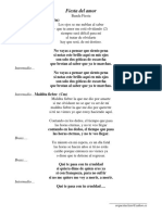Fiesta Del Amor - 014 Letra PDF