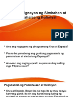 Aralin 9 (Ugnayan NG Simbahan at Pamahalaang Kolonyal)