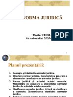 Prezentare Despre Norma Juridica