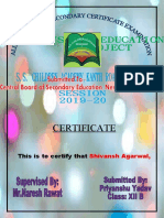 Certificate: This Is To Certify That