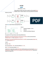 Penjelasan Tentang Filter - HPF