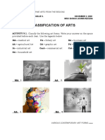 Activity 9.1. Classification of Art