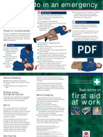 Indg347 - Basic Advice On First Aid at Work PDF