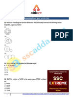 Formatted Reasoning Mega Quiz For SSC CGL Tier 1 PDF