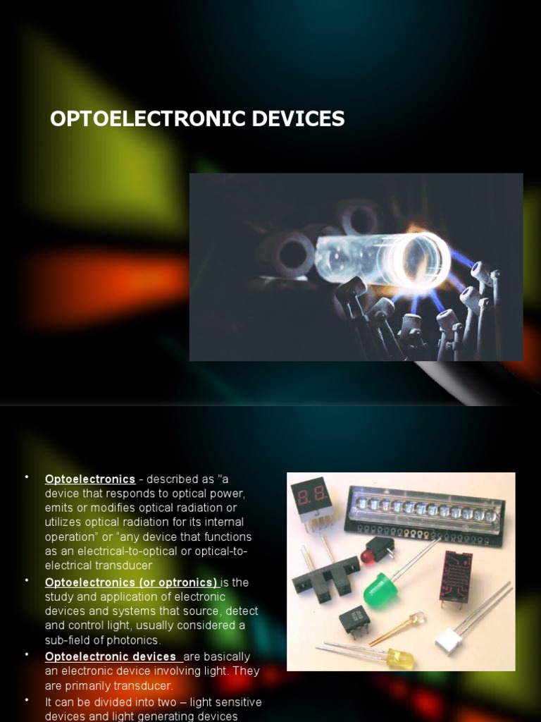Optoelectronics PDF PN Junction Diode