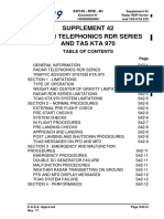 AW139 Supplement Provides Radar and TCAS Details