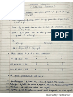 Maths Chapter 28 - Distance Formula