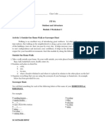 Fit Oa Outdoor and Adventure Module 1 Worksheet 1