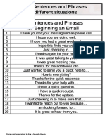 Communication Templates PDF
