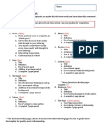 D P 1 Altered Book Checklist