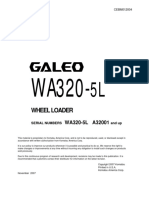 SM Wa320-5l A32001-Up Cebm012004 PDF