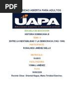 Tarea Ii Hist. Dominicana Iii Rosalinda