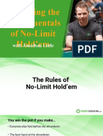 Mastering The Fundamentals of No-Limit Hold'em: With Jonathan Little