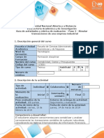 Guía de Actividades y Rubrica de La Evaluación - Paso 2 - Simular Transacciones de Una Empresa Industrial