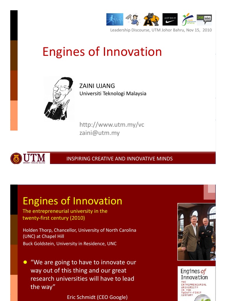 Engines of Innovation - Wacana Pen Gurus An - 15 Nov 2010 | PDF ...