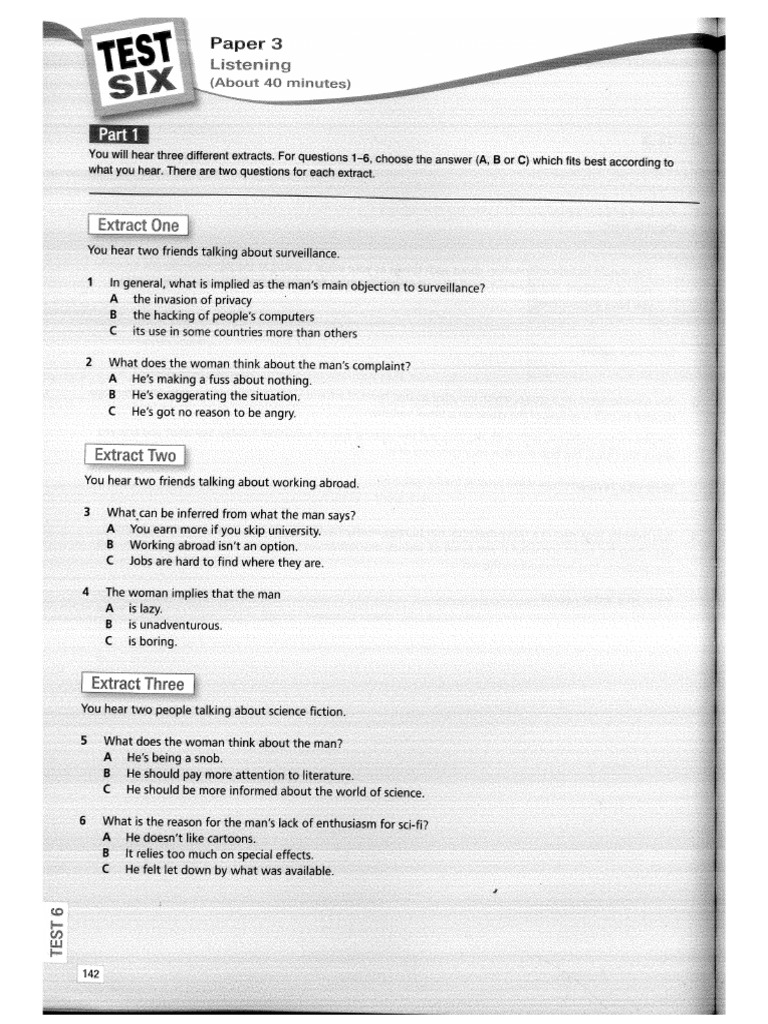 Test 6 L | PDF