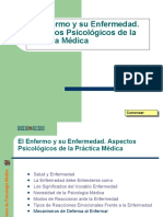 Psicología médica: reacciones emocionales a la enfermedad