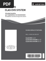 Ariston Clas Evo_Clas Evo System_Installation and Servicing Instructions