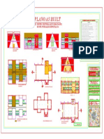 Plano As Built: Mej. Centro Cultural Alto Lima 3ra Sec. Norte Iturralde Distrital D-6