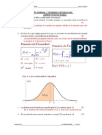 Distribución normal y teorema central del límite: probabilidad de caudales entre 450 y 600 m3/s